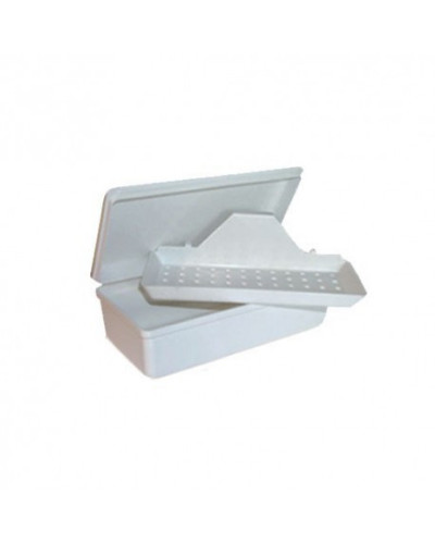 INSTRUBAC autoclavable 1 Litre, microchirurgie panier + couvercle plein