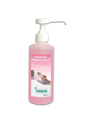 ANIOSAFE MANUCLEAR HF, 12flacons de 500 ml avec pompe vissée