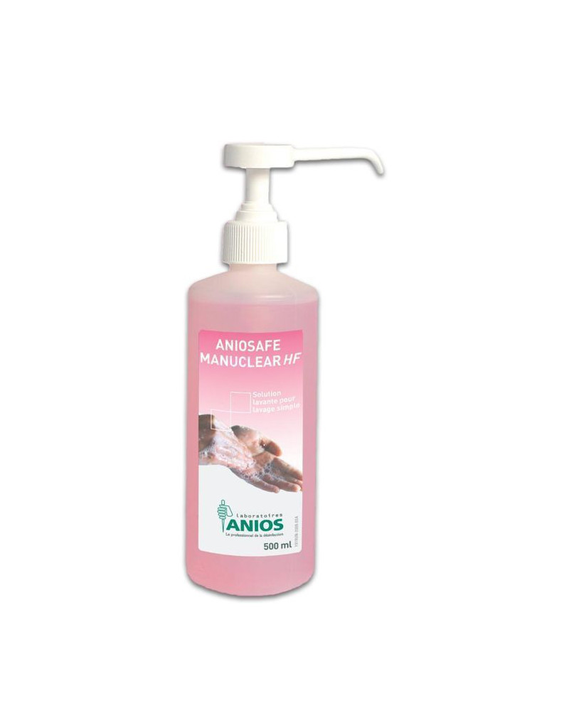 ANIOSAFE MANUCLEAR HF, 12flacons de 500 ml avec pompe vissée