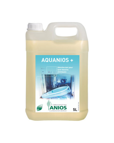 Désinfectant pour lave-bassins chimiques AQUANOS+ Désinfectant pour lave-bassins chimiques AQUANOS+
