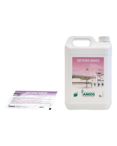 Détergent Désinfectant DETERG'ANIOS,5L