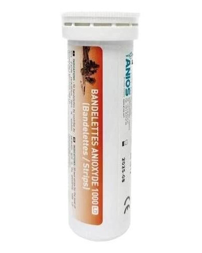 Bandelettes de contrôle (Anioxyde 1000), Tube de 50
