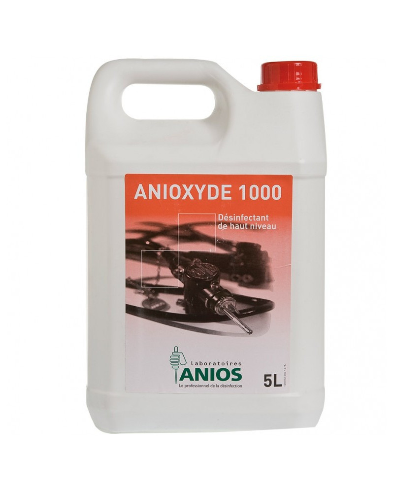 Désinfectant ANIOXYDE 1000, Bidons de 5L avec activateur intégré