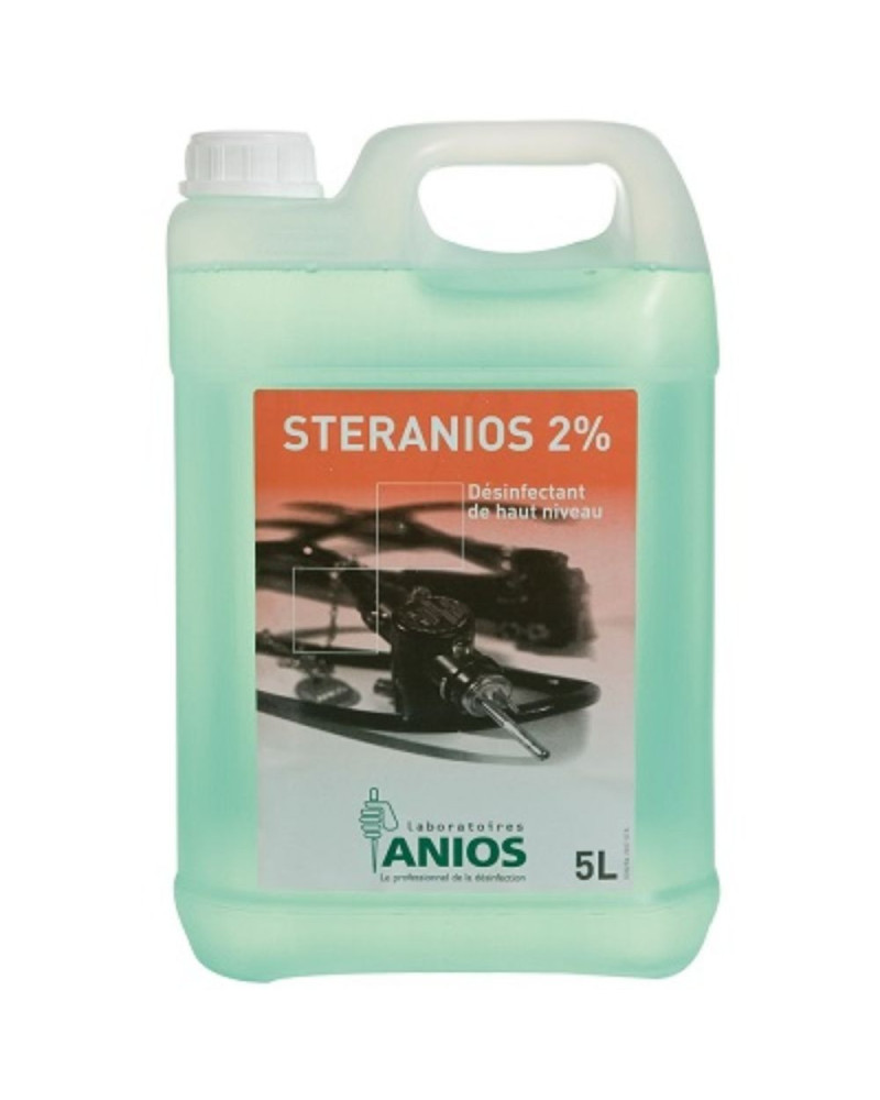 Désinfectant à froid Steranios 2%, bidons de 5L