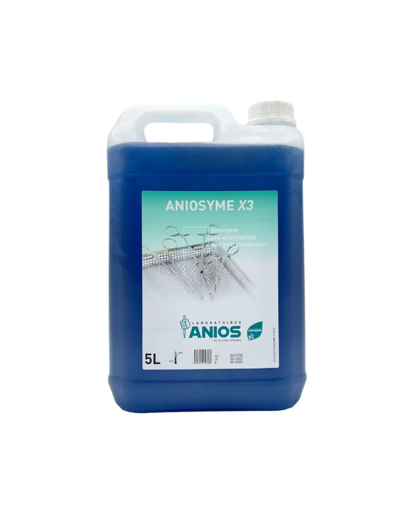 ANIOSYME X3, Bidons de 5 litres avec 1 pompe doseuse