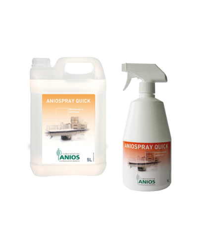Désinfectant à  Pulvériser Aniospray Quick, 5L