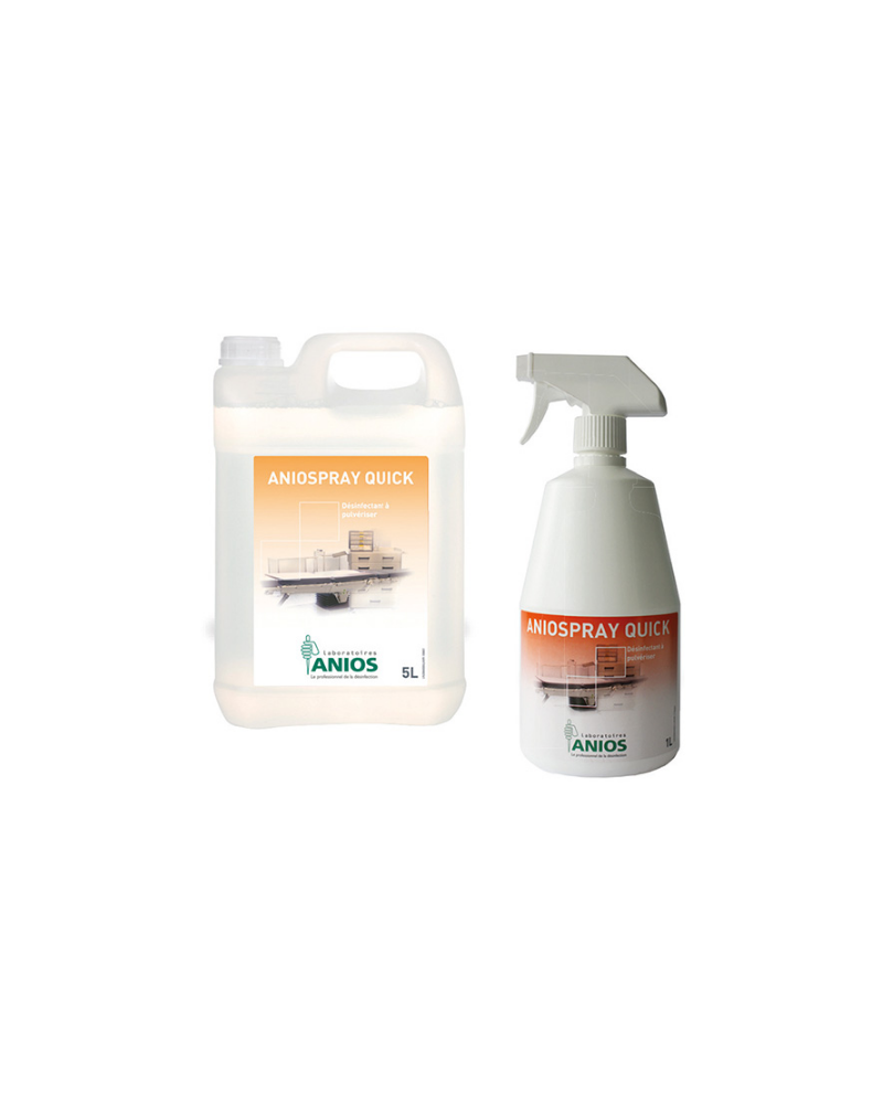 Désinfectant à  Pulvériser Aniospray Quick, 5L