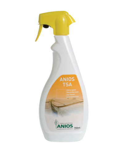Détergent désinfectant alimentaire Anios TSA en spray