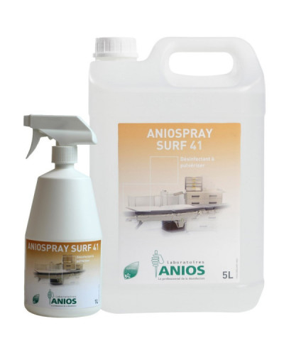 Désinfectant A Pulvériser Aniospray Surf 41, 5L