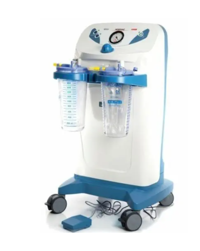 Aspirateur chirurgical avec commande à pédale, Modèle HOSPIVAC 400FS, 2 x 2 000 ML