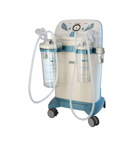 Aspirateur chirurgical avec commande à pédale, Modèle HOSPIVAC 400FS, 2 x 2 000 ML