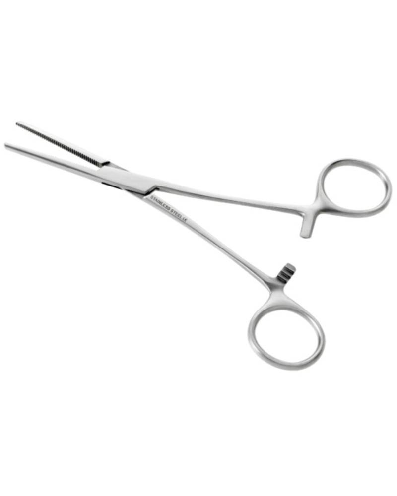 Pince de halstead, droite avec griffe, 11 cm