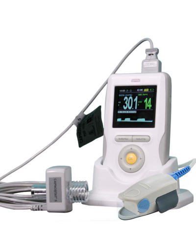 Oxymètre de pouls portable CO2 / SpO2, modèle NT1D-D