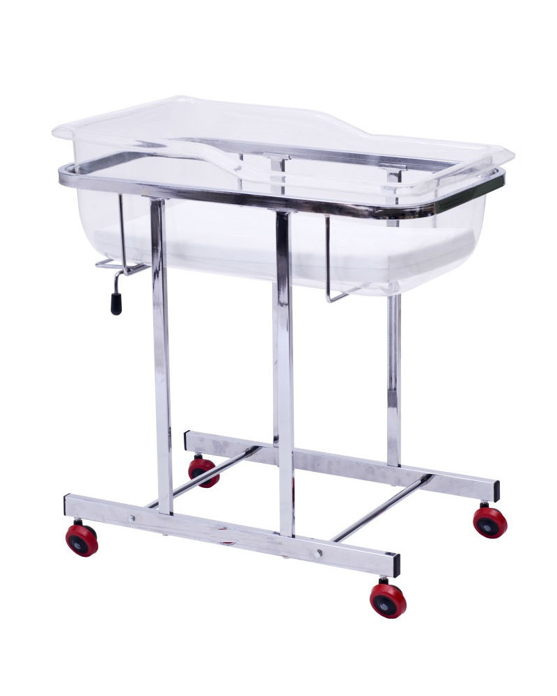 Berceau en inox à usage médical