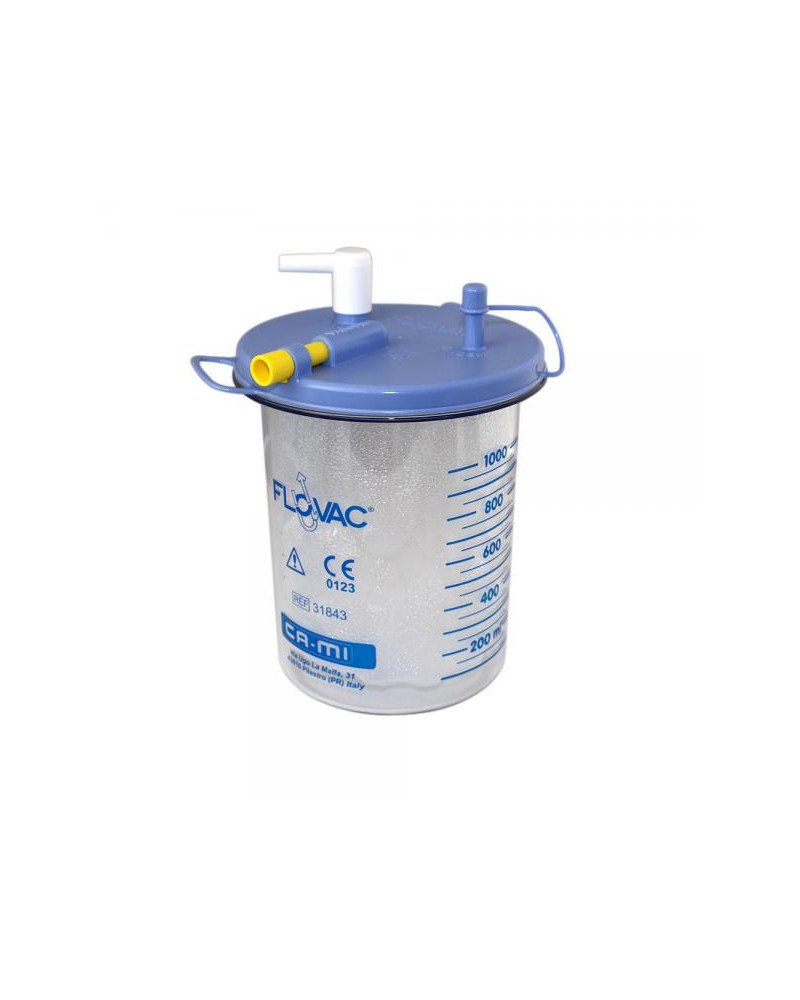 Poche d'aspiration à usage unique, 1 Litre  qté: 01