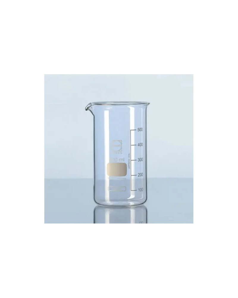Béchers forme haute 50 mL borosilicaté 3.3 (lot de 10) Béchers forme haute 50 mL borosilicaté 3.3 (lot de 10)
