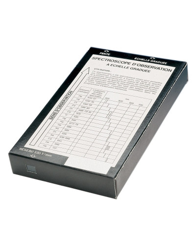 Spectroscope plat gradué