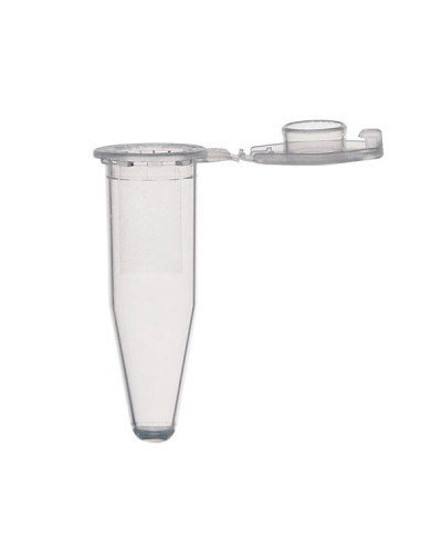 Microtubes à centrifuger, gradués, avec fermeture de sécurité, 2ml, polypropylène, 500 Pièces