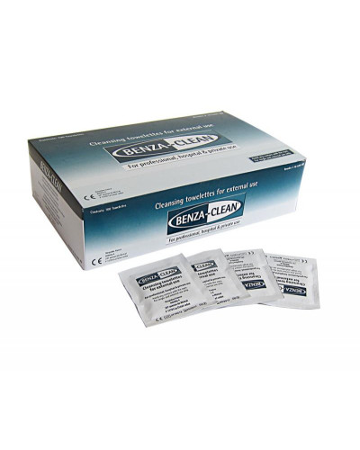 Lingette nettoyante pour usage externe BENZA CLEAN