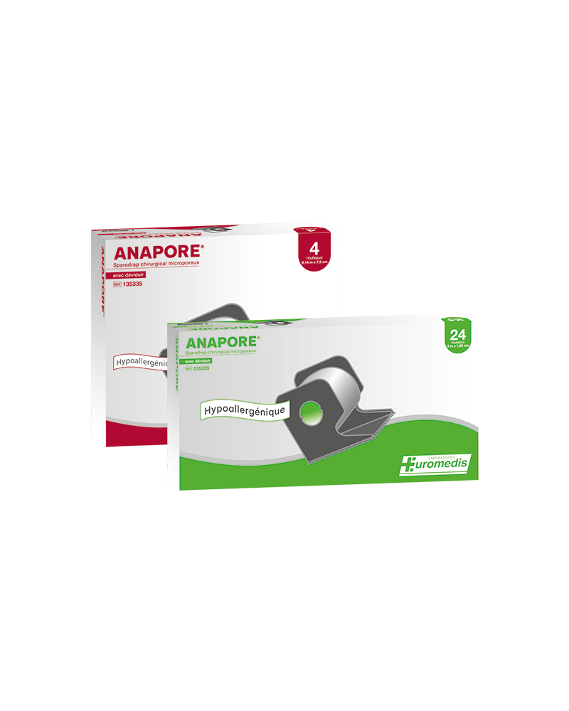 Sparadrap Anapore LPPR avec dévidoir Sparadrap Anapore LPPR avec dévidoir