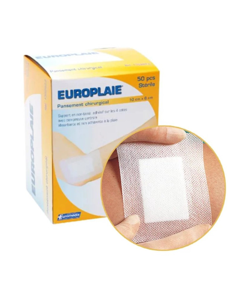 Pansement stérile avec compresse LPPR Europlaie Pansement stérile avec compresse LPPR Europlaie