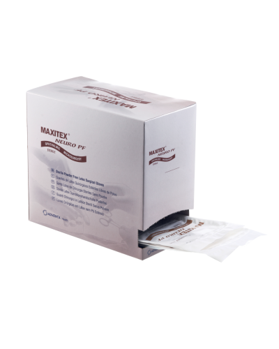 Gant microchirurgie latex sans poudre MAXITEX 300 mm - 50 p. | SOCIMED