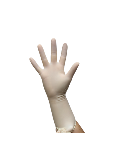 Gant de chirurgie latex poudré 300 mm - Boîte 50 paires | SOCIMED