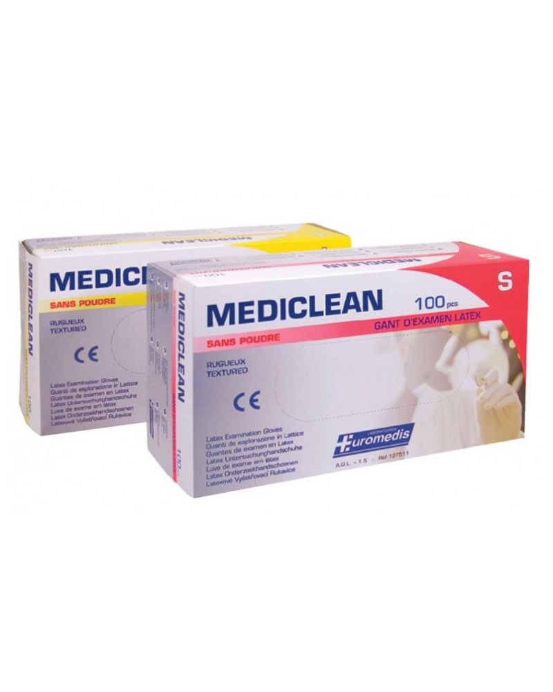 Gant d'examen latex Mediclean Gant d'examen latex Mediclean