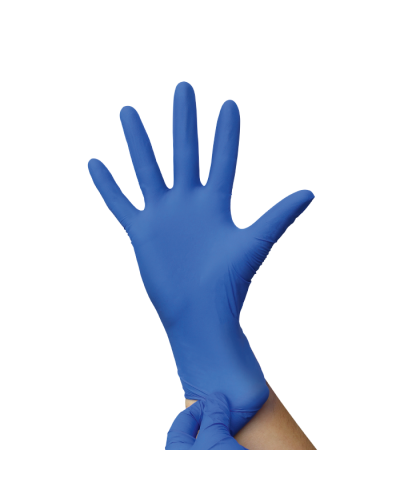 Gant d'examen nitrile bleu Gant d'examen nitrile bleu