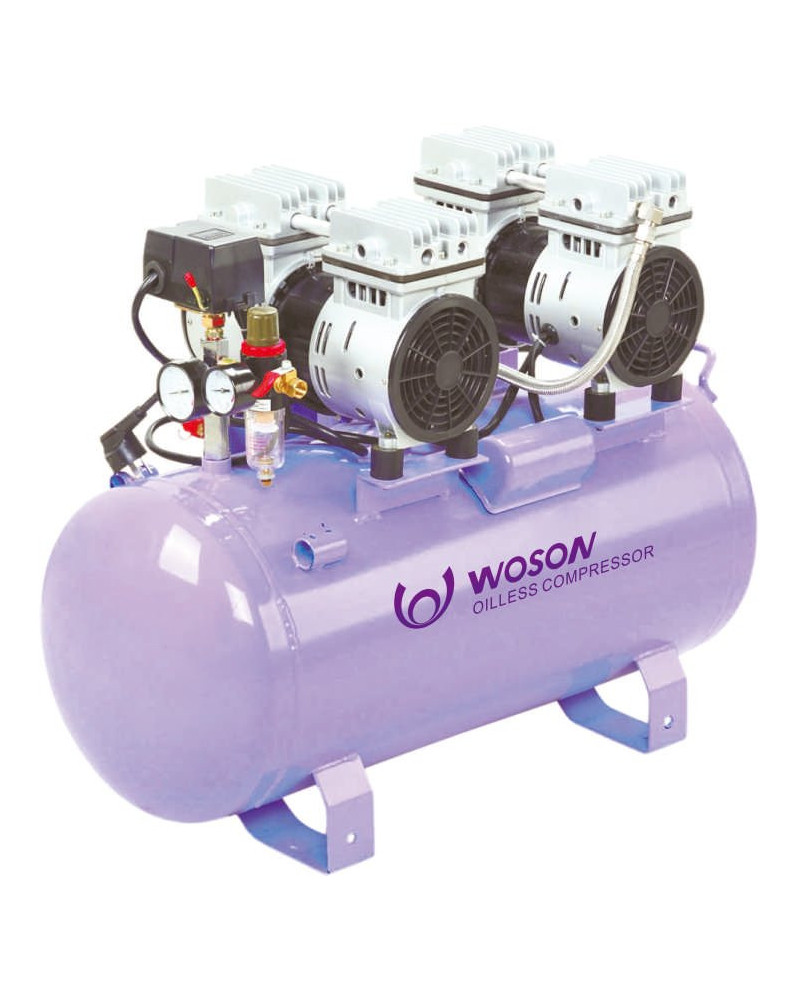Compresseur à  air sans huile, Modèle WOP50