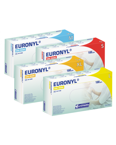 Gant de Soins en Vinyle Taille 7/8 M Boite de 100