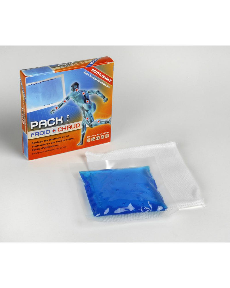 Pochette Chaud / Froid Réutilisable 14 x 20 cm