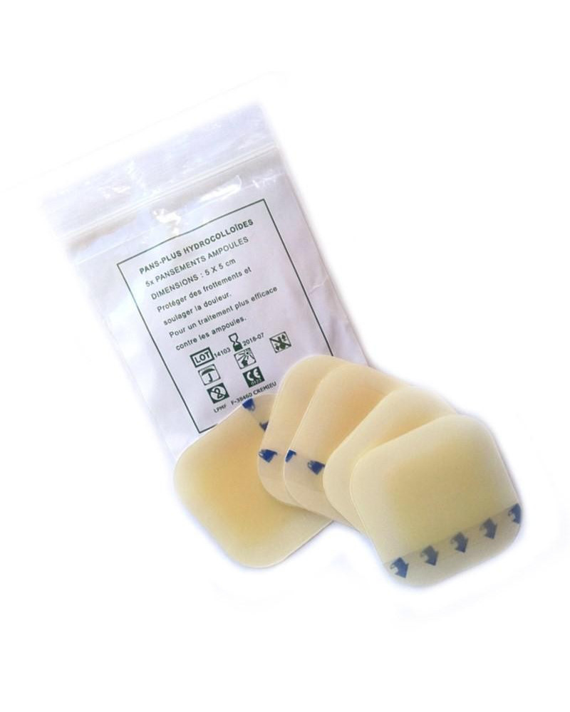 Pansement Anti Ampoules, Modèle PANS PLUS Sachet de 5