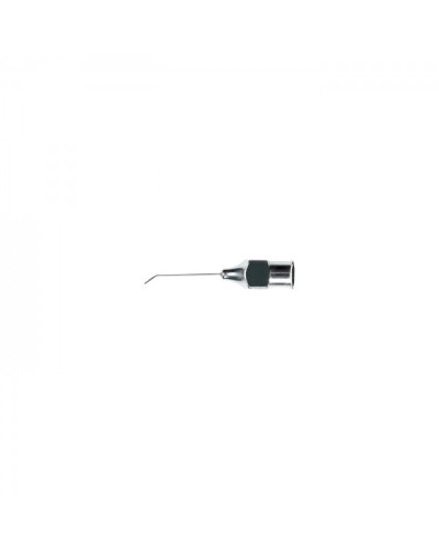 Canule de Gills coudée 20 mm x 0,3 mm