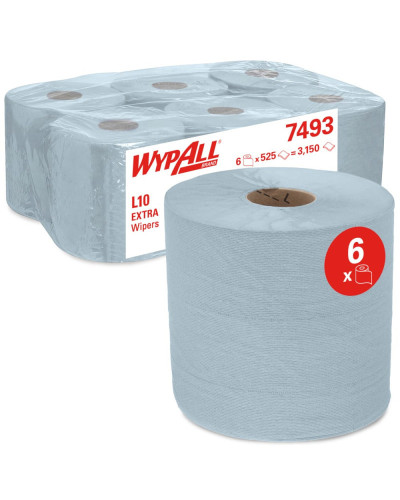 Essuyeur rolcontrol Wypall L10, dévidage central Modèle Kimberly Clark