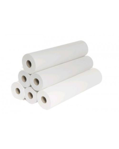 Drap d'examen en rouleau de 150 formats 40x50cm blanc