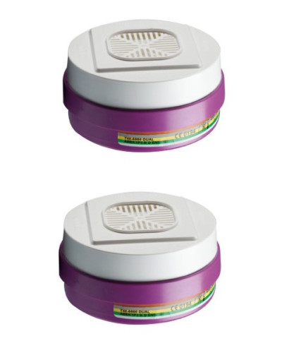 Filtre en plastique A1B1E1K1P3 pour demi-masque