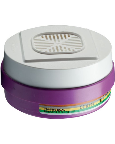 Filtre en plastique A1B1E1K1P3 pour demi-masque