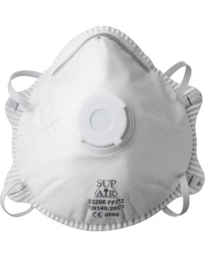 Masque FFP2 coquille Willtech avec valve de protection contre les vapeurs organiques