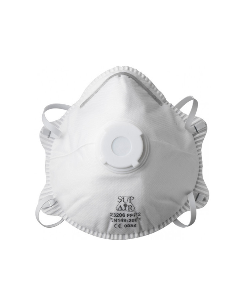 Masque FFP2 coquille Willtech avec valve de protection contre les vapeurs organiques