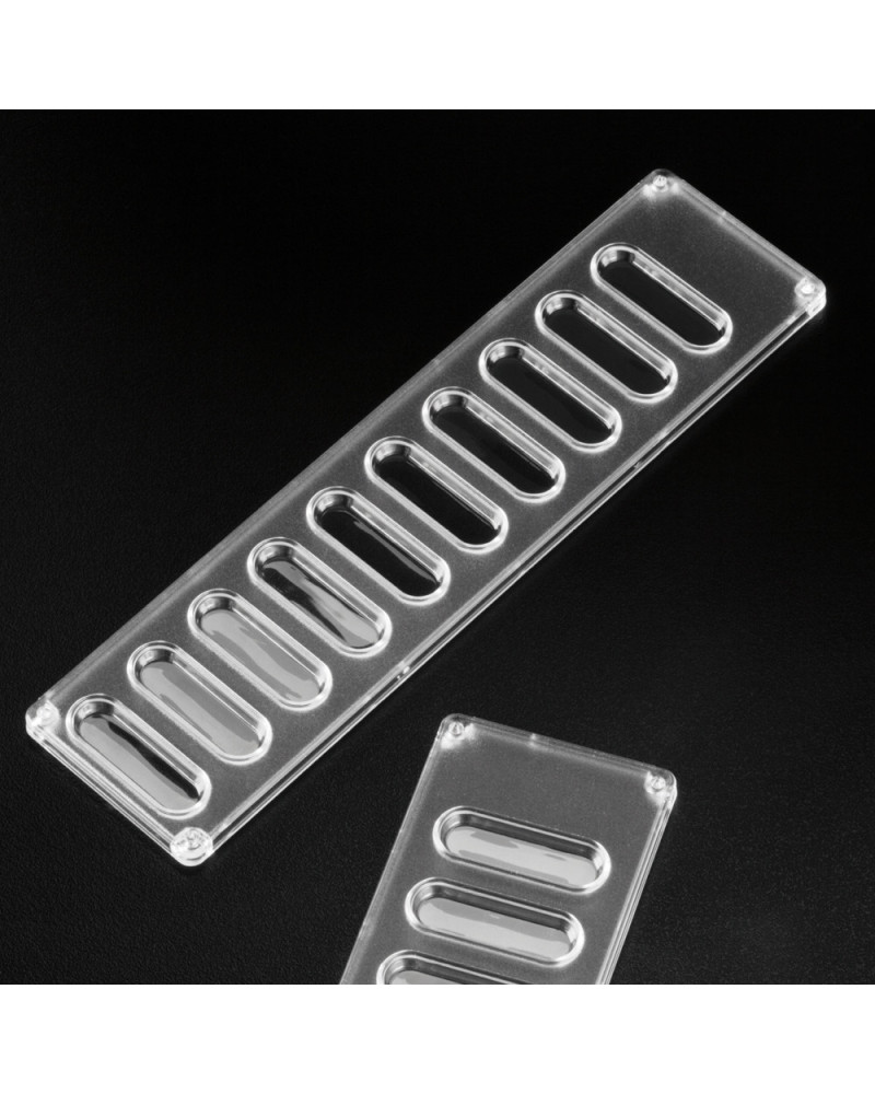 Plaque pour groupage sanguin, 20 alvéoles