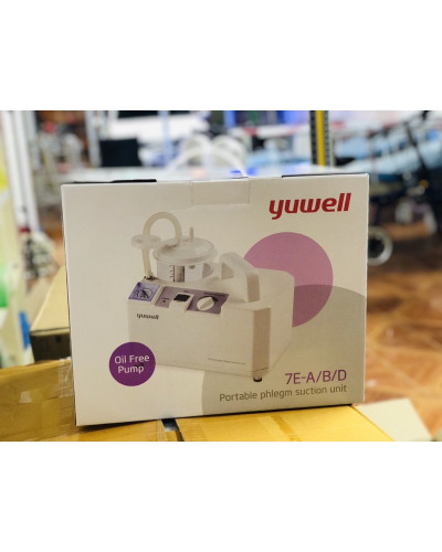 Aspirateur chirurgical de mucosités portable, Modèle 7E-D