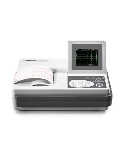 Appareil pour ECG 3 canaux, avec écran couleur