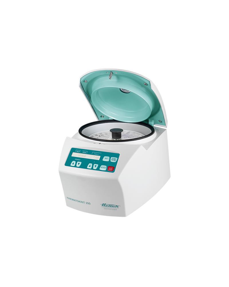 Centrifugeuse microhématocrite, Modèle Hettich 200, avec rotor 24 places