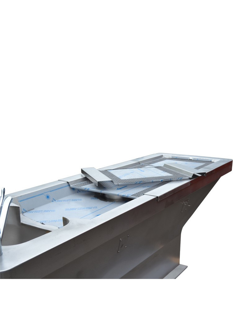 Table d'autopsie à  hauteur variable et aspirante, Modèle TABLASPI