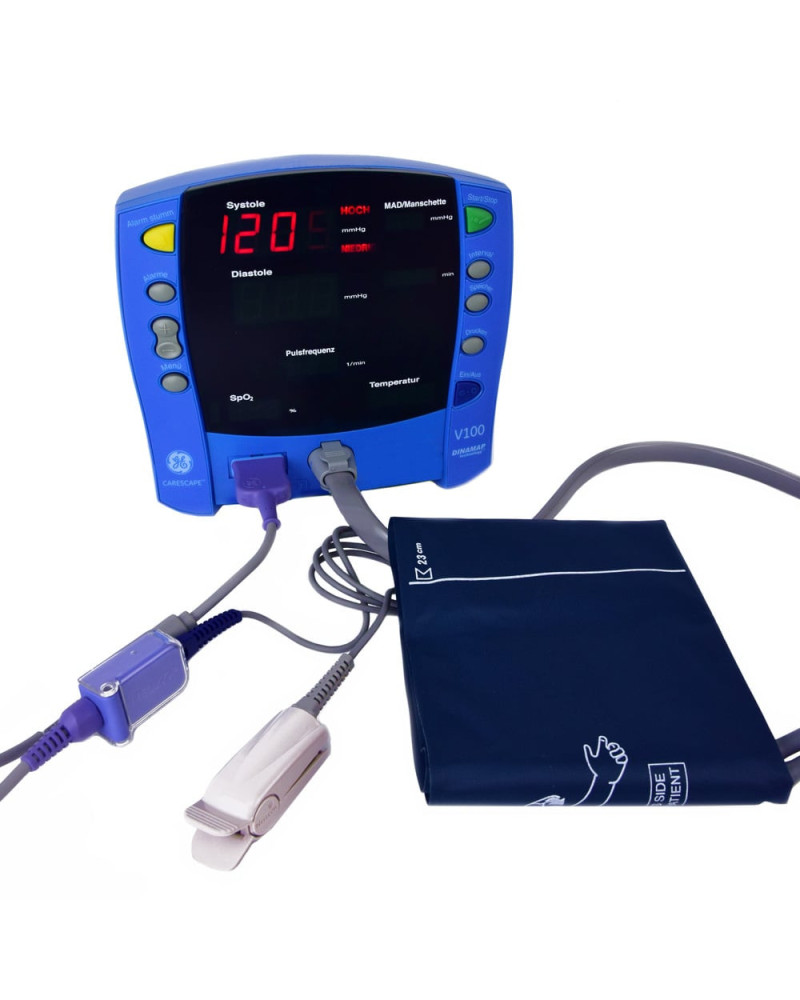 Moniteur de signes vitaux, Modèle CARESCAPE  Dinamap V100 (sans support mobile)