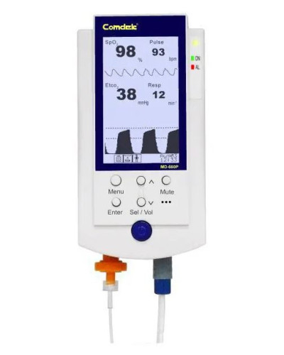 Oxymètre-capnographe portable, Modèle MD-660P