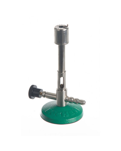 Bec BUNSEN robinet + veilleuse 11 mm, pour gaz BUTANE/PROPANE
