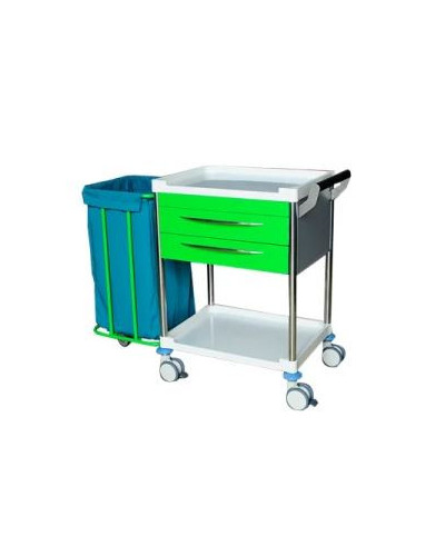 Chariot d'entretien pour milieu hospitalier, Modèle JDEHL264A