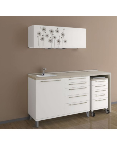 Mobilier pour cabinet dentaire modèle DECUS LAMINATE 3